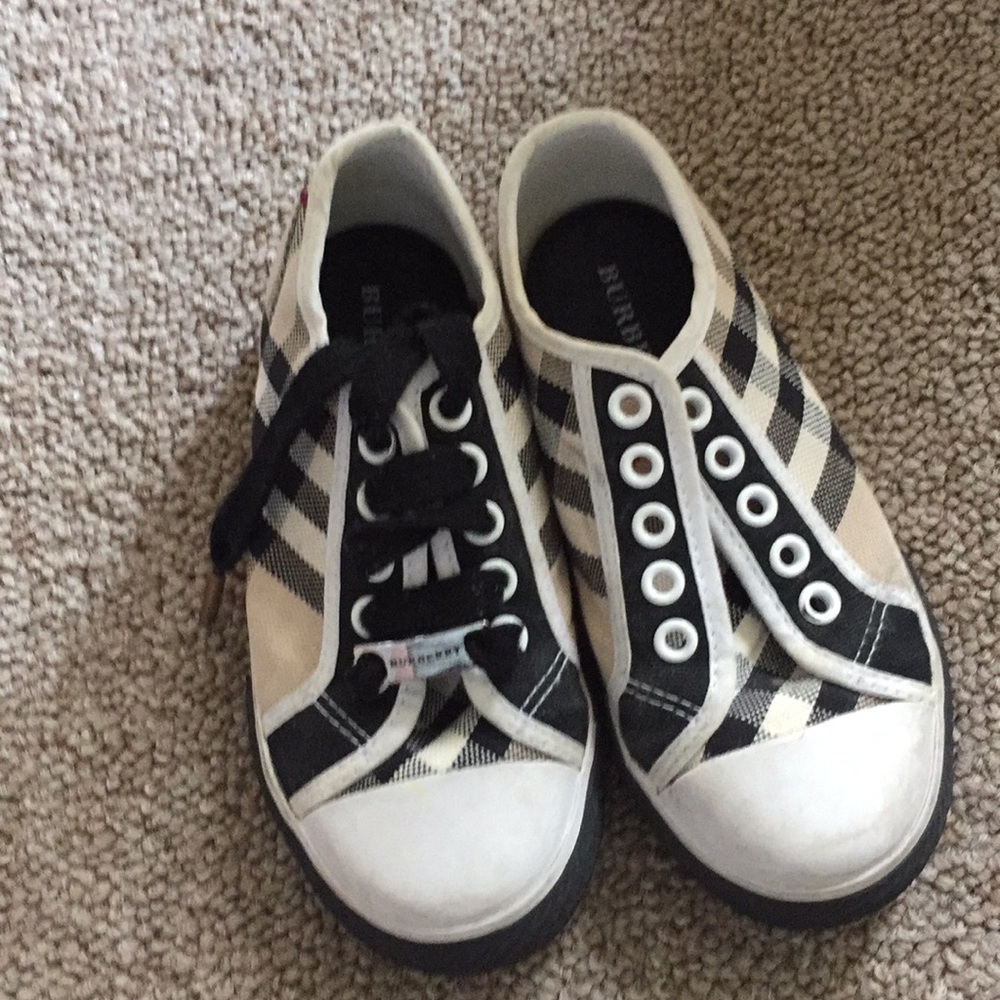 Burberry Kids Sneakers Size 9.5